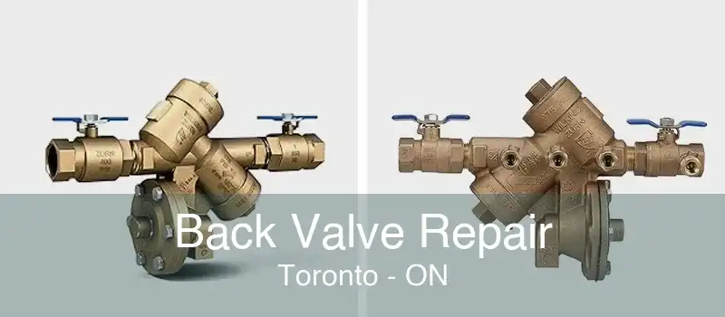 Back Valve Repair Toronto - ON