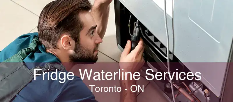 Fridge Waterline Services Toronto - ON