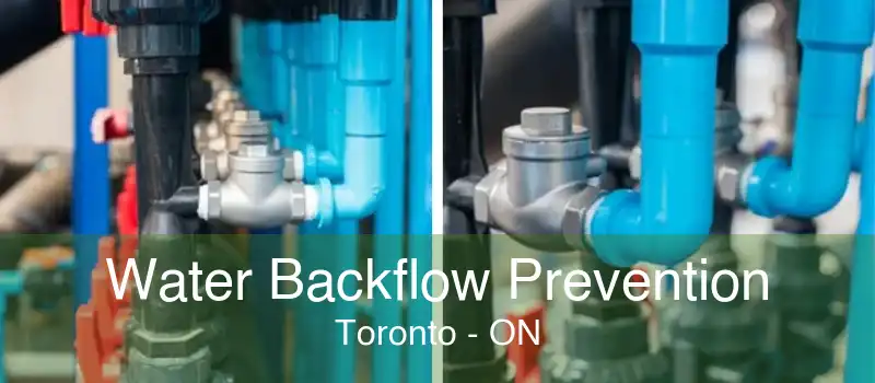 Water Backflow Prevention Toronto - ON