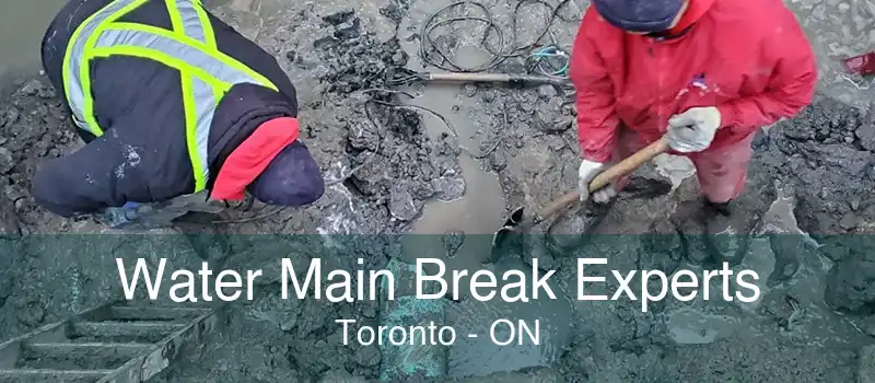 Water Main Break Experts Toronto - ON